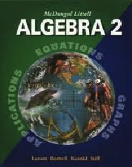 McDougal Litell Algebra 2 2004